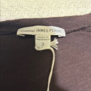 James Perse Brown Top